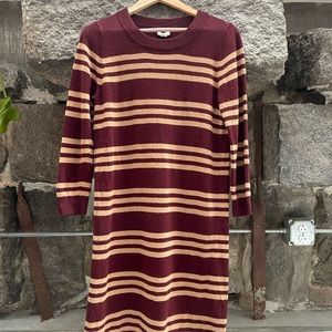 J. Crew wool blend sweater dress